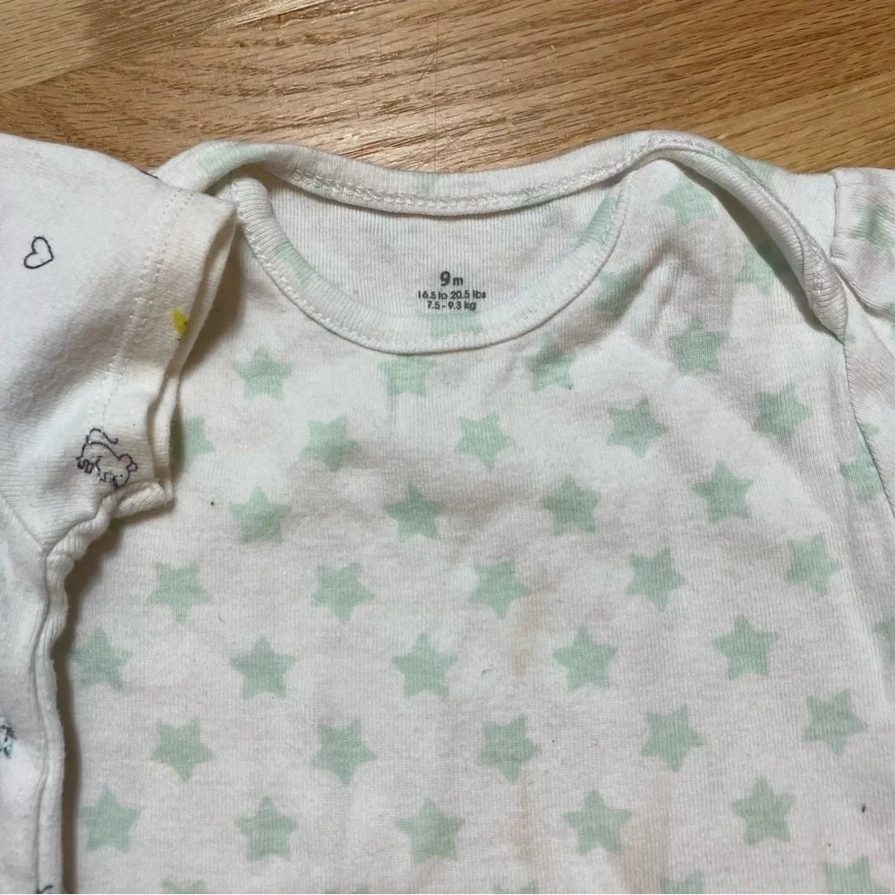 Baby Girl Various Size Bundle Onesie Sweater 0-3 mos 6 mos 9 mos 12 mos White